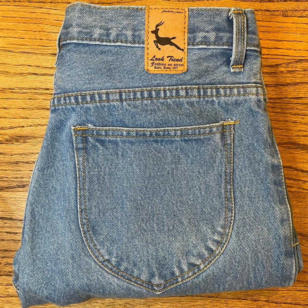 Look Trend 1977 High Waisted Denim Pants